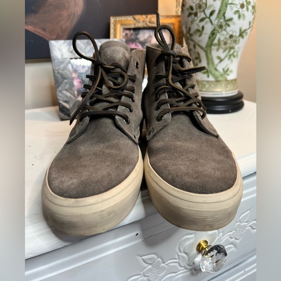 Frye Beacon Lace Up Chukka Suede Sneaker Boots main image 2